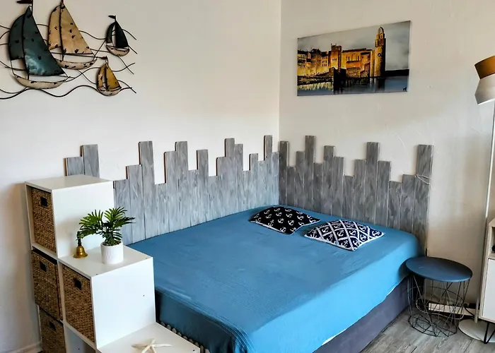 Studio Cosy Residence St Elme Avec Parking Et Wifi A 5Min De La Plage